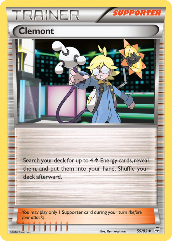 Clemont 59/115 XY Generations