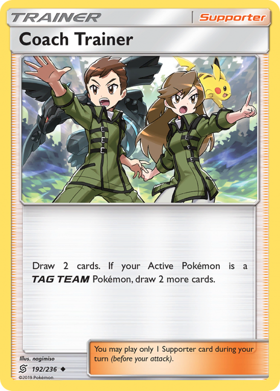 Coach Trainer 192/236 Sun & Moon Unified Minds