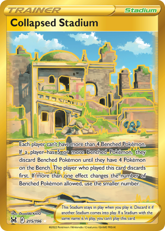 Collapsed Stadium 215/196 Sword & Shield Lost Origin