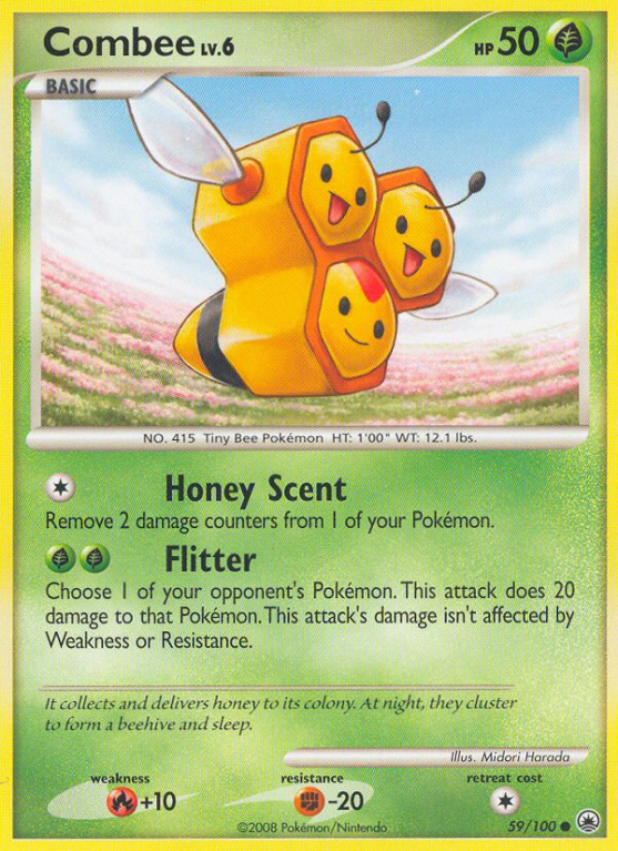 Combee 59/100 Diamond & Pearl Majestic Dawn