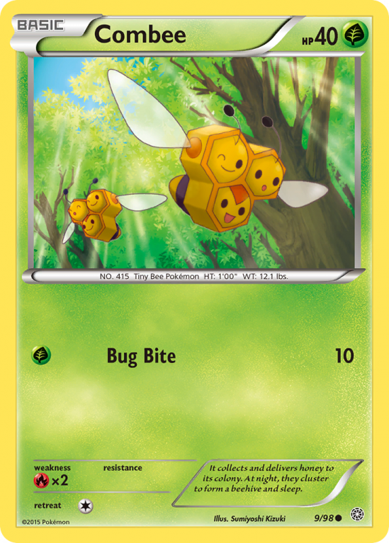 Combee 9/98 XY Ancient Origins