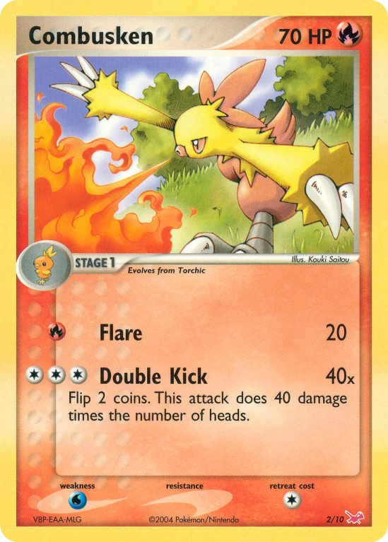Combusken 2/10 EX EX Trainer Kit Latias