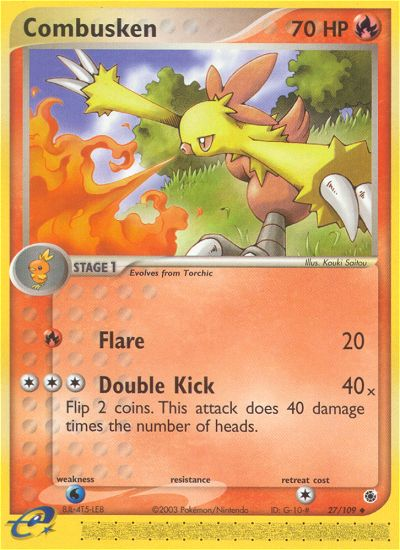 Combusken 27/109 EX Ruby & Sapphire