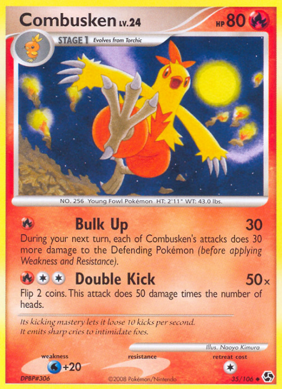 Combusken 35/106 Diamond & Pearl Great Encounters
