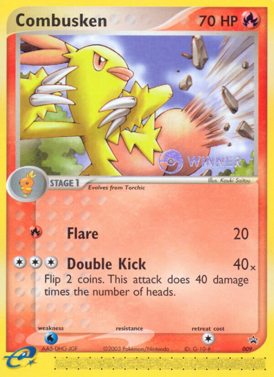 Combusken 9/40 NP Nintendo Black Star Promos