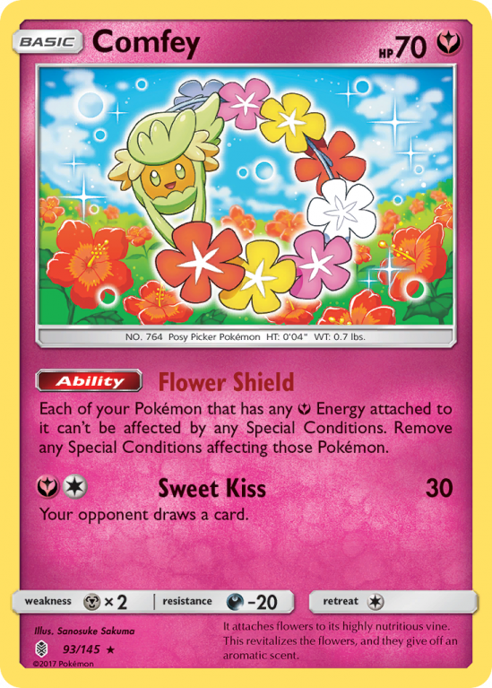 Comfey 93/145 Sun & Moon Guardians Rising