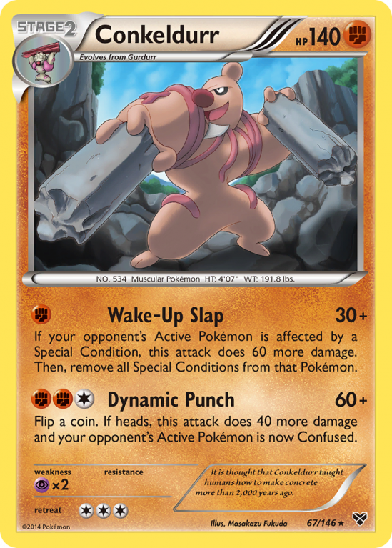 Conkeldurr 67/146 XY XY