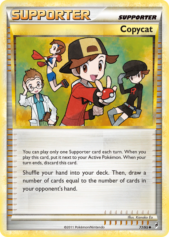 Copycat 77/106 HeartGold & SoulSilver Call of Legends