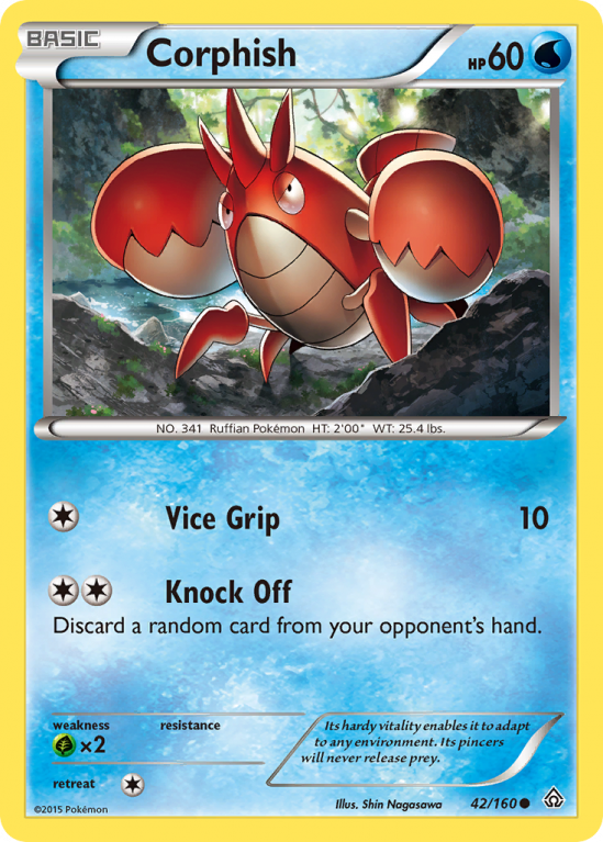 Corphish 42/160 XY Primal Clash