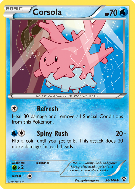 Corsola 36/146 XY XY
