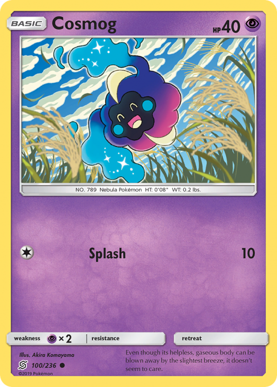 Cosmog 100/236 Sun & Moon Unified Minds