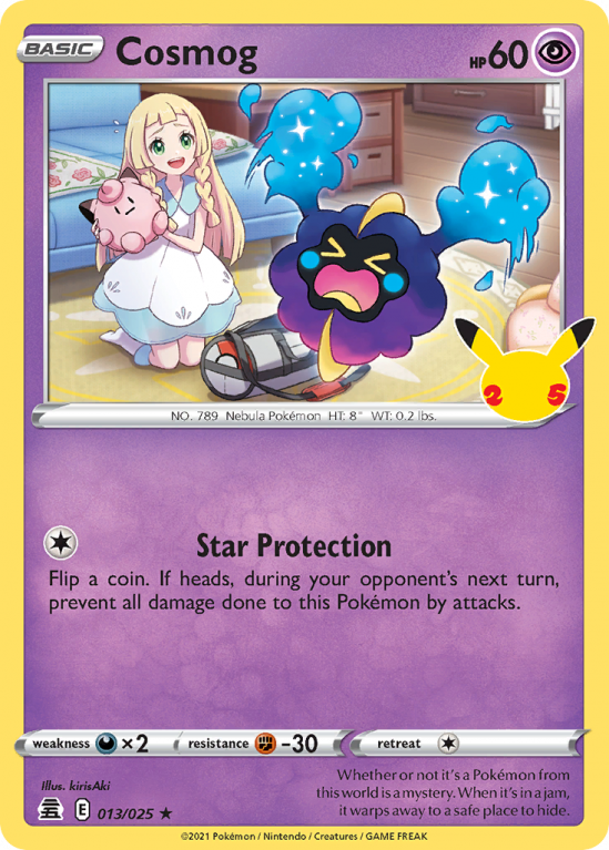 Cosmog 13/25 Sword & Shield Celebrations