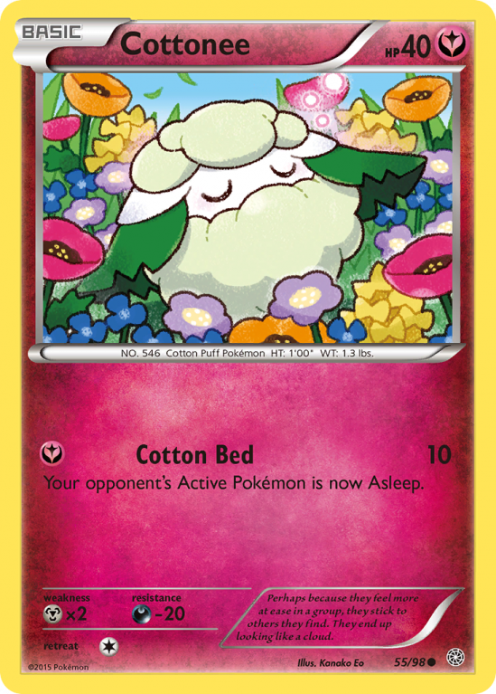 Cottonee 55/98 XY Ancient Origins