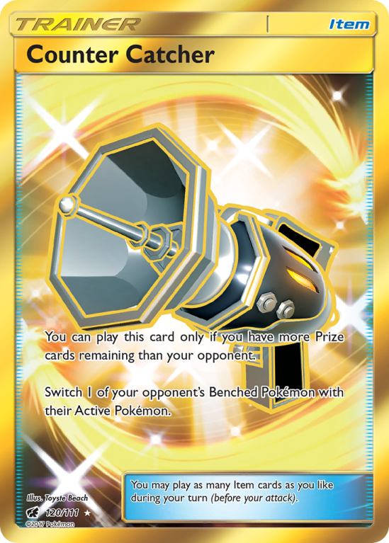Counter Catcher 120/111 Sun & Moon Crimson Invasion