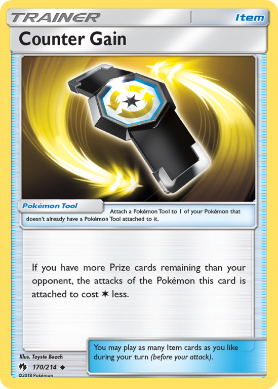 Counter Gain 170/214 Sun & Moon Lost Thunder
