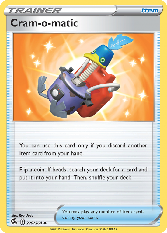 Cram-o-matic 229/264 Sword & Shield Fusion Strike