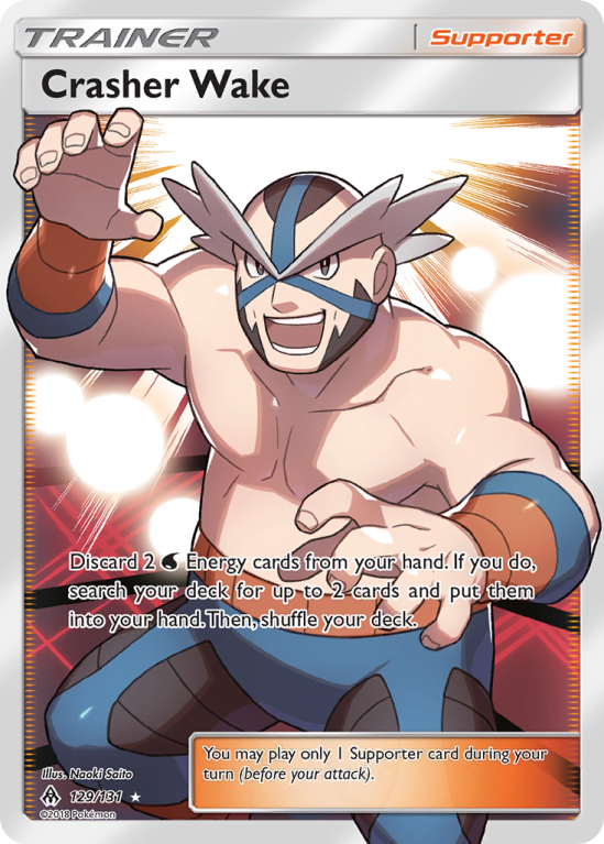 Crasher Wake 129/131 Sun & Moon Forbidden Light