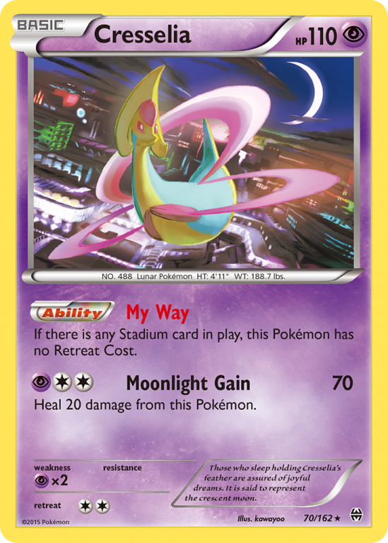 Cresselia 70/162 XY BREAKthrough