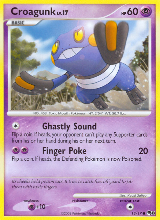 Croagunk 13/17 POP POP Series 8
