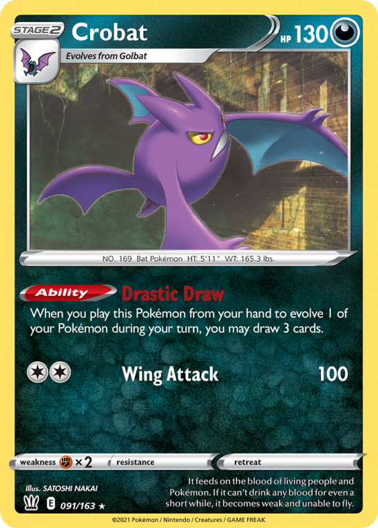 Crobat 91/163 Sword & Shield Battle Styles