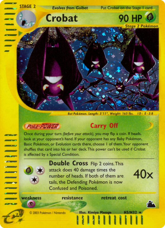 Crobat H5/182 E-Card Skyridge