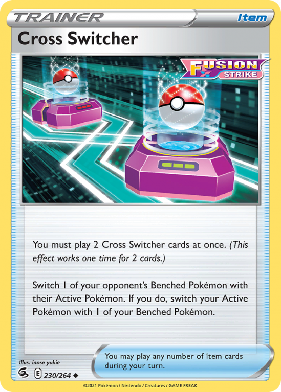 Cross Switcher 230/264 Sword & Shield Fusion Strike