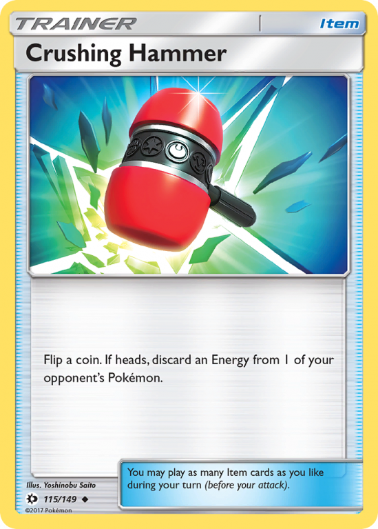 Crushing Hammer 115/149 Sun & Moon Sun & Moon