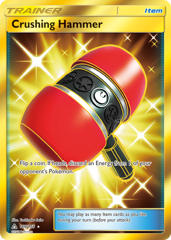 Crushing Hammer 166/156 Sun & Moon Ultra Prism