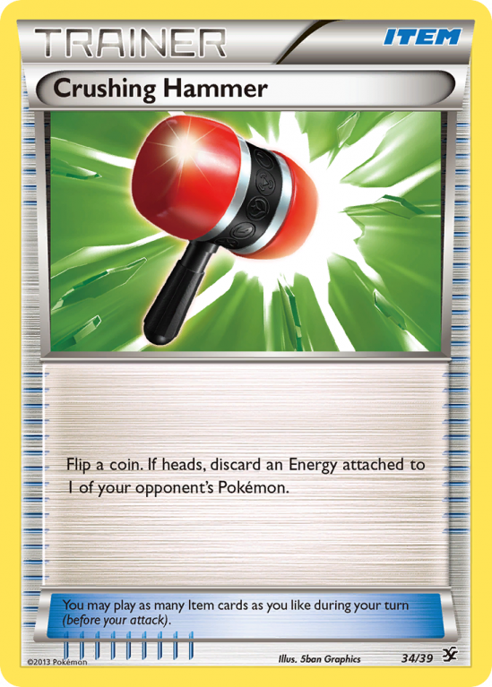 Crushing Hammer 34/39 XY Kalos Starter Set