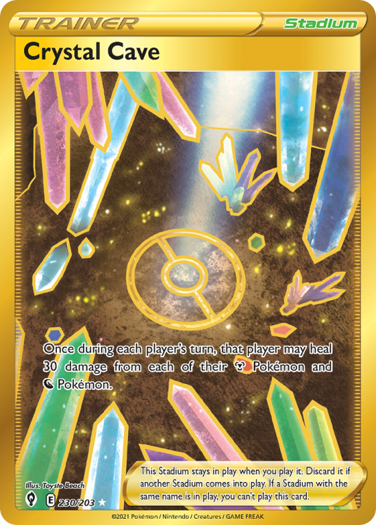 Crystal Cave 230/203 Sword & Shield Evolving Skies