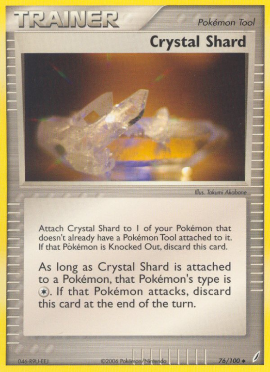 Crystal Shard 76/100 EX Crystal Guardians