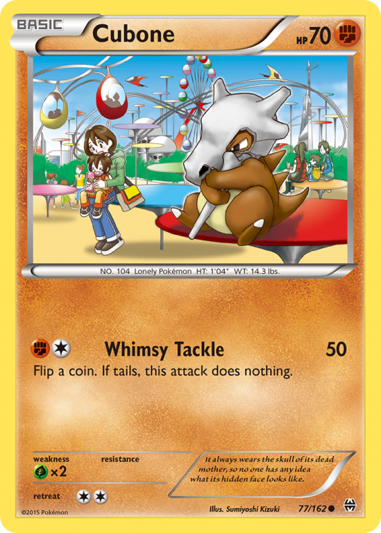 Cubone 77/162 XY BREAKthrough
