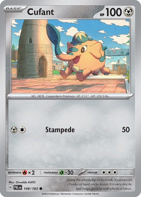 Cufant 149/193 Scarlet & Violet Paldea Evolved