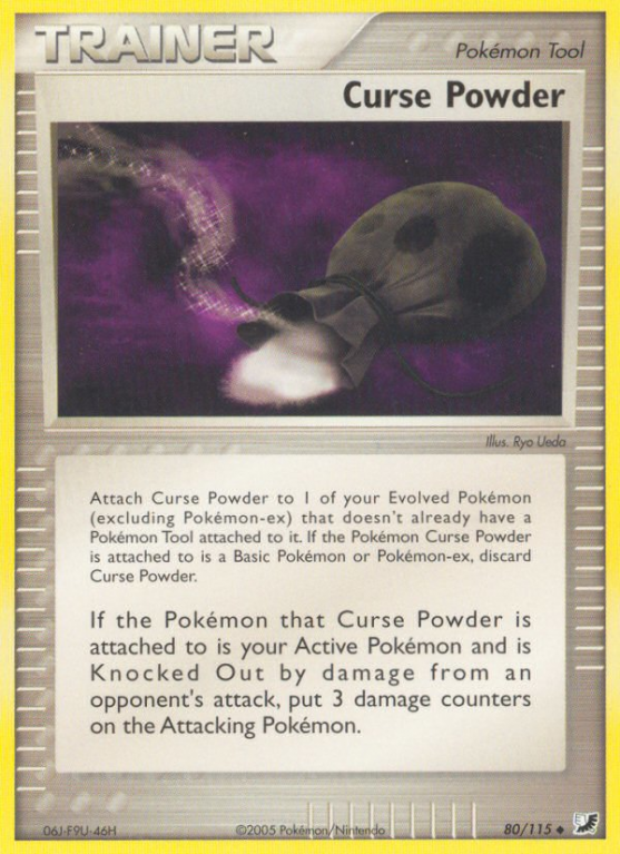 Curse Powder 80/115 EX Unseen Forces
