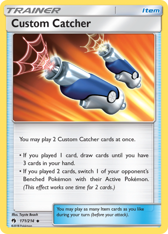 Custom Catcher 171/214 Sun & Moon Lost Thunder