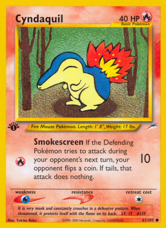 Cyndaquil 61/113 Neo Neo Destiny