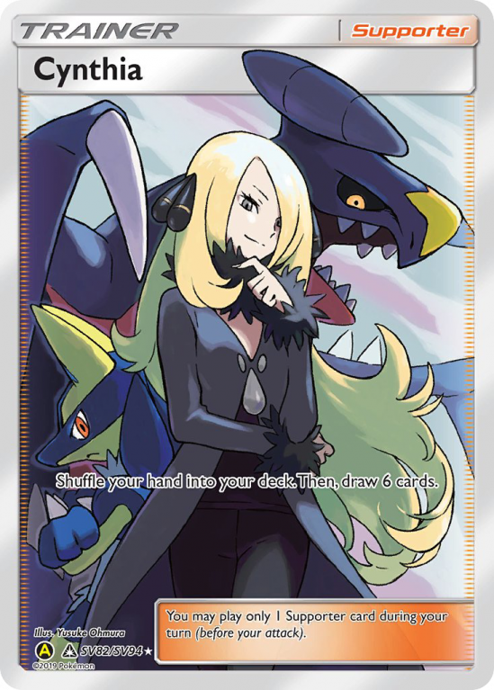 Cynthia SV82/94 Sun & Moon Shiny Vault
