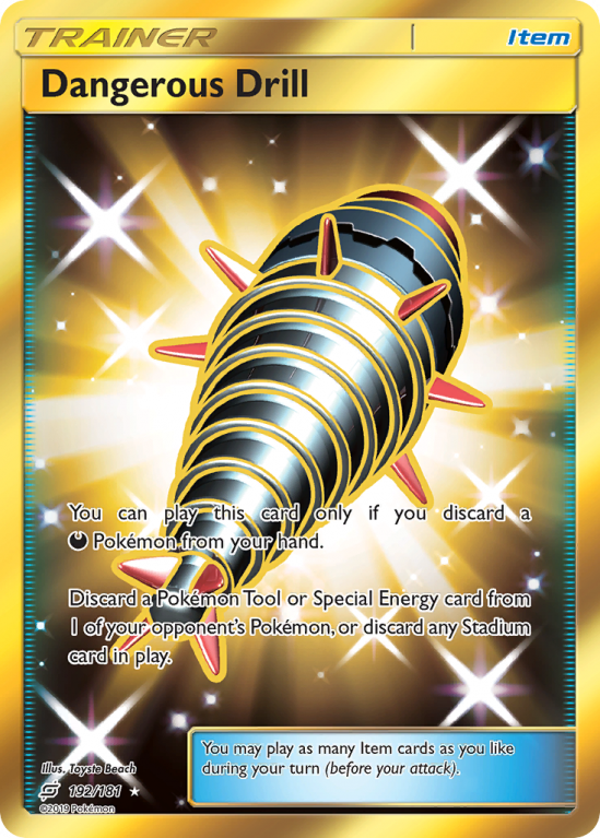 Dangerous Drill 192/181 Sun & Moon Team Up