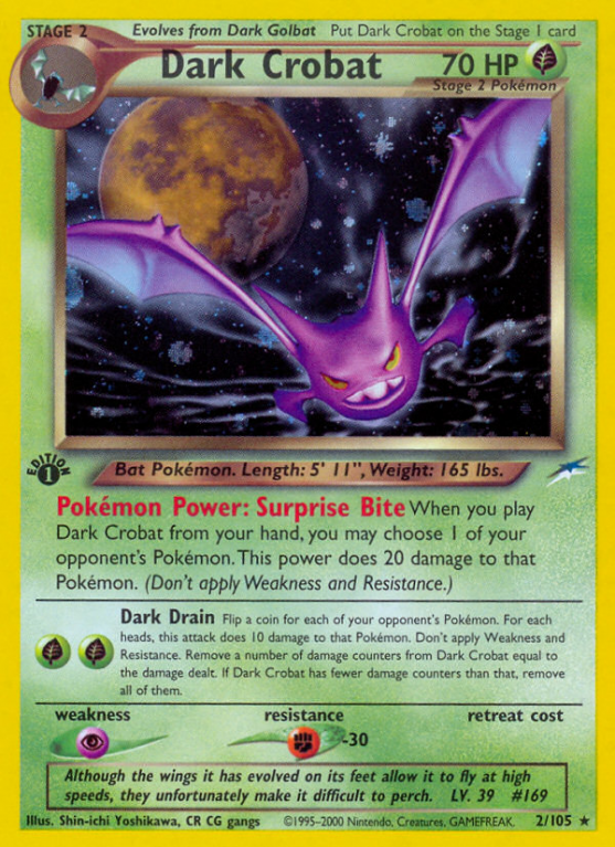 Dark Crobat 2/113 Neo Neo Destiny