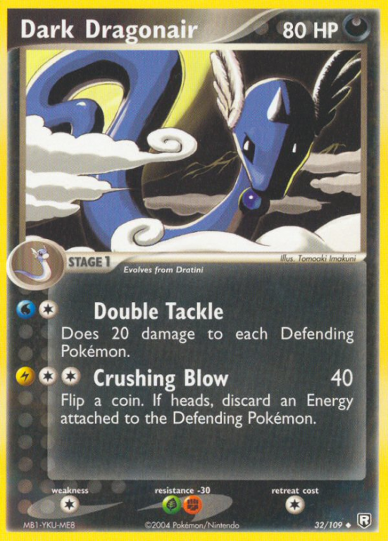 Dark Dragonair 32/109 EX Team Rocket Returns