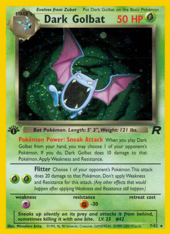 Dark Golbat 7/83 Base Team Rocket
