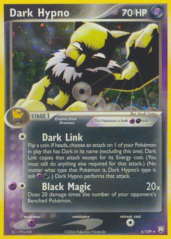 Dark Hypno 6/109 EX Team Rocket Returns