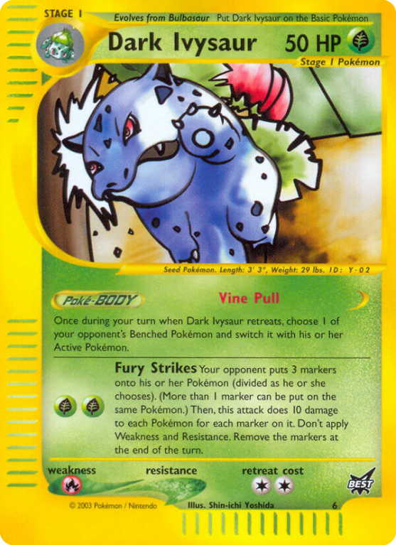 Dark Ivysaur 6/9 Other Best of Game