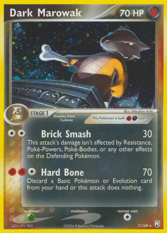 Dark Marowak 7/109 EX Team Rocket Returns
