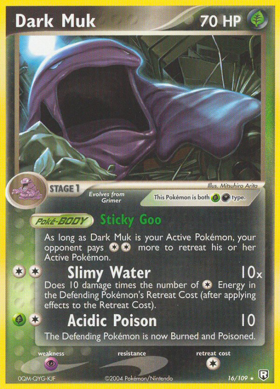 Dark Muk 16/109 EX Team Rocket Returns
