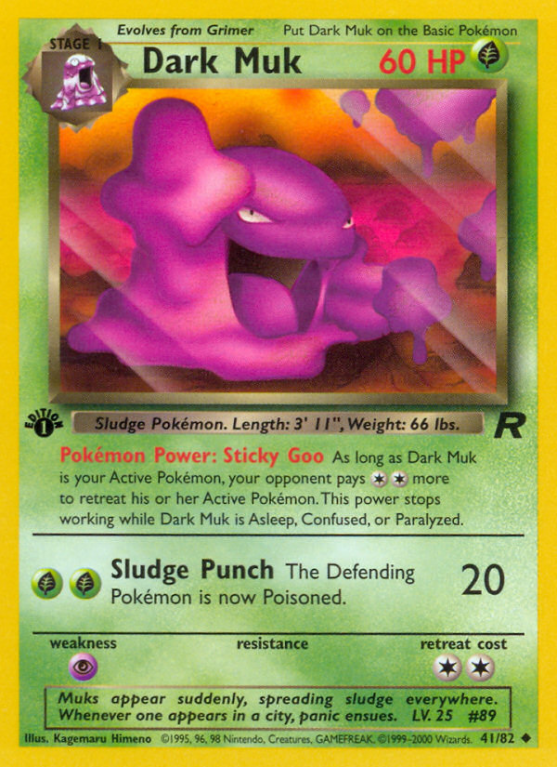Dark Muk 41/83 Base Team Rocket