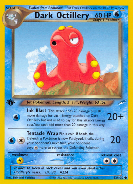 Dark Octillery 62/113 Neo Neo Destiny