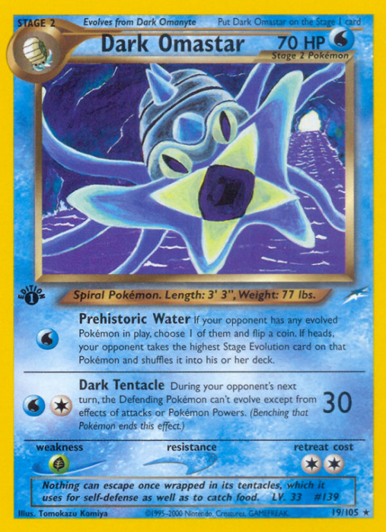 Dark Omastar 19/113 Neo Neo Destiny