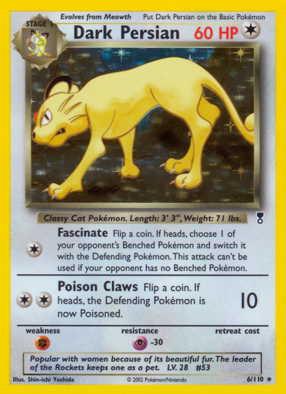 Dark Persian 6/110 Other Legendary Collection