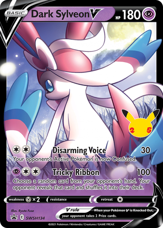 Dark Sylveon V SWSH134/103 Sword & Shield SWSH Black Star Promos